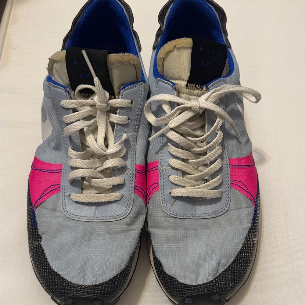 Nike DBreak Type SE Armory CU1756-402 Men's Blue White Beige Pink Sz: 8.5